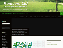 Tablet Screenshot of kentcare.co.uk